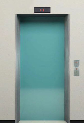 Elevator Entrance Single Speed Paint